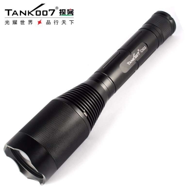 TANK007探客CI03大勻光伸縮調(diào)焦式手電投射、無干擾雜散光