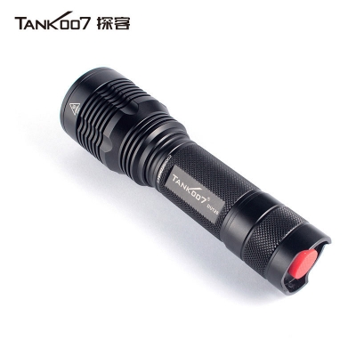 TANK007探客戶外執(zhí)勤，執(zhí)法，巡邏遠(yuǎn)射防水戶外LED超亮手電筒DU126