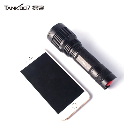 TANK007探客戶外執(zhí)勤，執(zhí)法，巡邏遠(yuǎn)射防水戶外LED超亮手電筒DU126