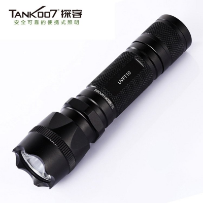 TANK007探客 UV-PT10 395nm紫外線手電筒 找琥珀尋礦紫光手電